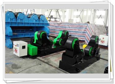 Self Aligned Welding Turning Rolls PU Roller For 60t Weldment