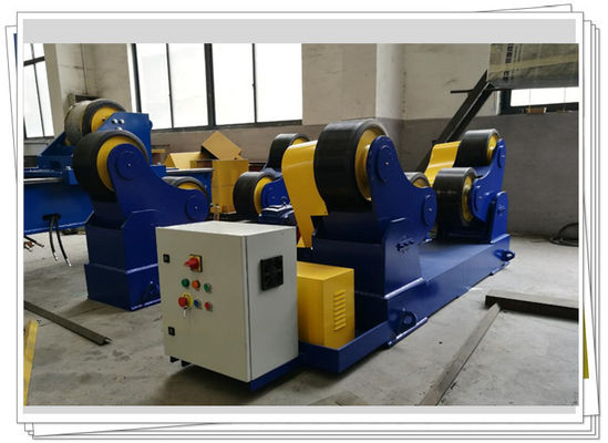 Stationary 40T Self Aligned Turning Rollers Tube Tank Welding