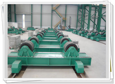 Bolt Adjustable Tank Turning Rolls With Manual Bogie , VFD Control