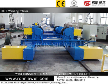 Automatic Pipe Welding Turning Rolls Motorized For Pressure Vessels